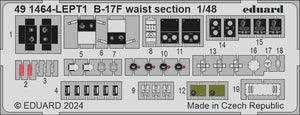 Eduard BIG49426 B-17F regular nose PART I EDUARD 1/48 – immagine 8