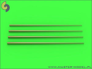 Master SM-350-090 Set of universal tapered masts No2 (length = 100mm each, diameters = 0,7/2,2mm; 0,8/2,5mm; 0,9/2,8mm; 1/3mm) 1/350