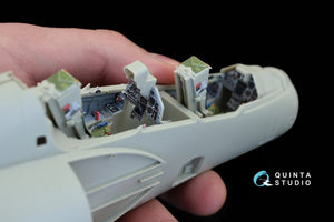 Quinta Studio QD32011 Mirage 2000B 3D-Printed &amp;amp; coloured Interior on decal paper (for Kitty Hawk kit) 1/32 – Bild 12