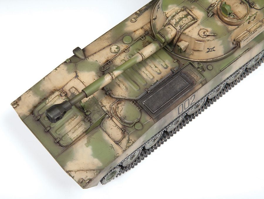 Zvezda 3660 2S1 Gvozdika Self propelled Howitzer - polskie oznaczenia 1/35 – zdjęcie 9