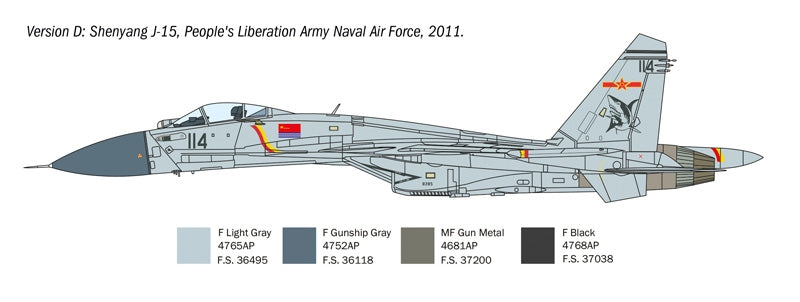 Italeri 0197 SU-33D Flanker-D 1/72 – Bild 7