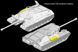 Dragon 6750 T28 Super Heavy Tank 1/35 – zdjęcie 9