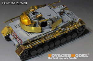 Voyager Model PE351257 WWII German Pz.Kpfw.IV Ausf.F1 LateProduction Basic For DRAGON 6957 1/35 – immagine 2