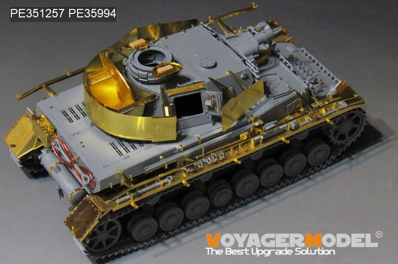 Voyager Model PE351257 WWII German Pz.Kpfw.IV Ausf.F1 LateProduction Basic For DRAGON 6957 1/35 – immagine 2
