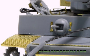 E.T. Model E72-006 WWII German TIGER I Initial Production For DRAGON 7370 1/72 – immagine 7