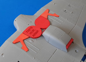 Bouchons de passage de roue Omask 74815 pour Hawker Hurricane (pour Arma Hobby) 1/48 – image 2