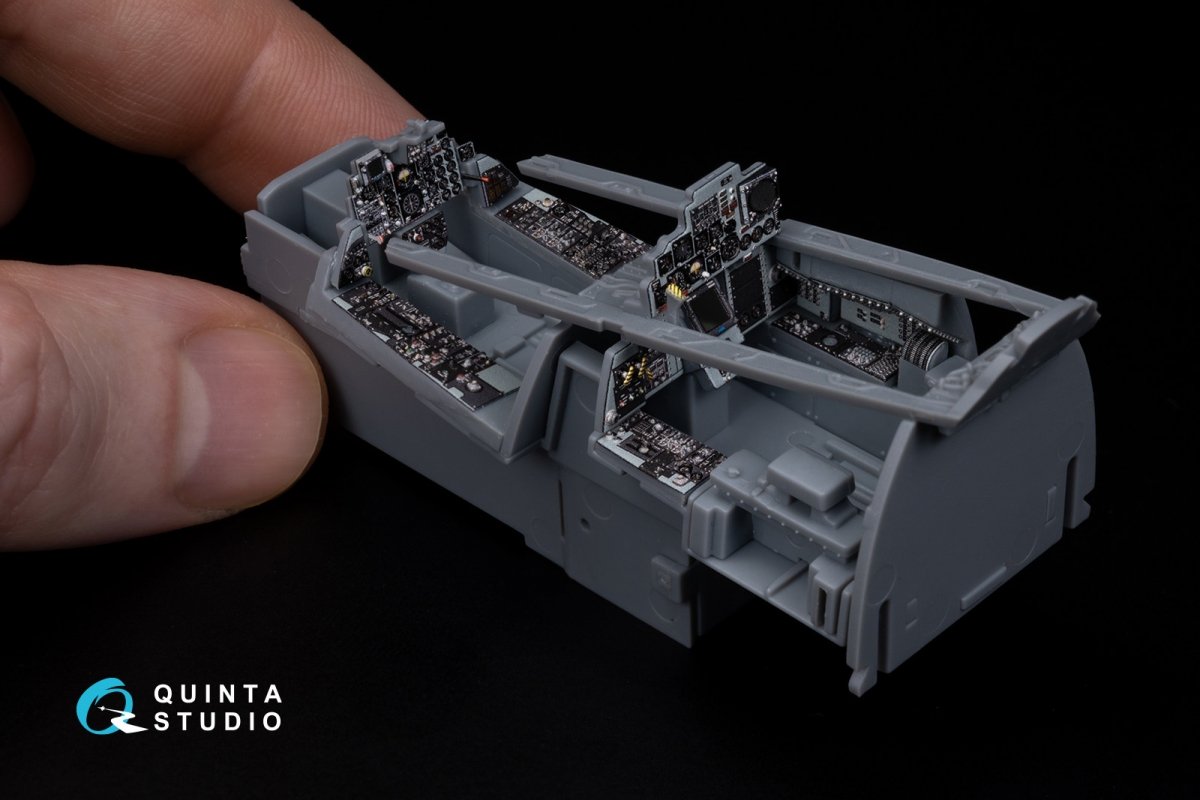 Quinta Studio QDS-48245 F-4EJ Kai 3D-Printed &amp;amp; coloured Interior on decal paper (ZM SWS) (Small version) 1/48 – Bild 11