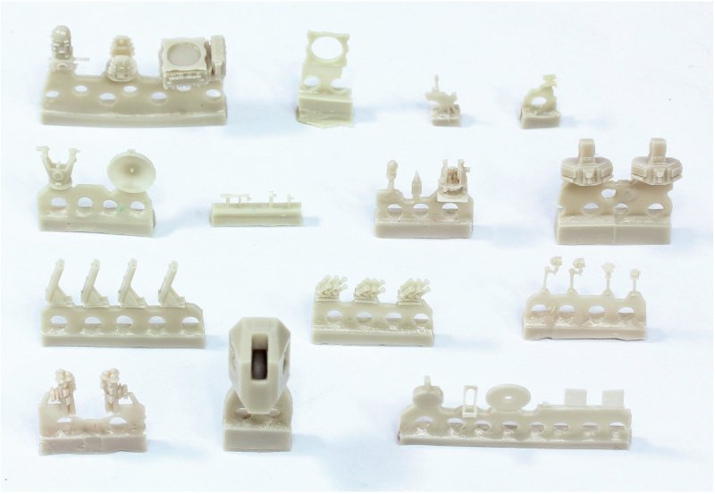 Pontos 35028F1 USS DDG-92 Momsen Flight IIa Detail Up Set 1/350 – immagine 16