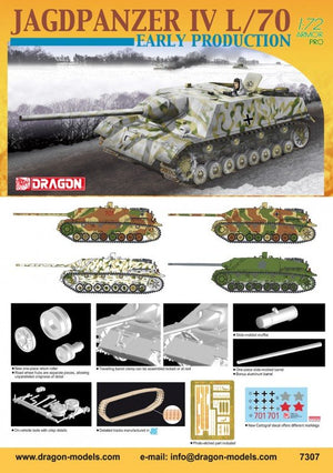 Dragon 7307 Jagdpanzer IV/70 Early Production 1/72 – zdjęcie 9