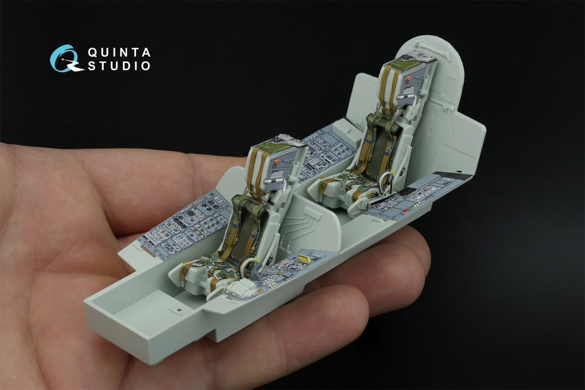 Quinta Studio QD+32263 Tornado GR.1 3D-Printed &amp; coloured Interior on decal paper (Revell) (with 3D-printed resin parts) 1/32