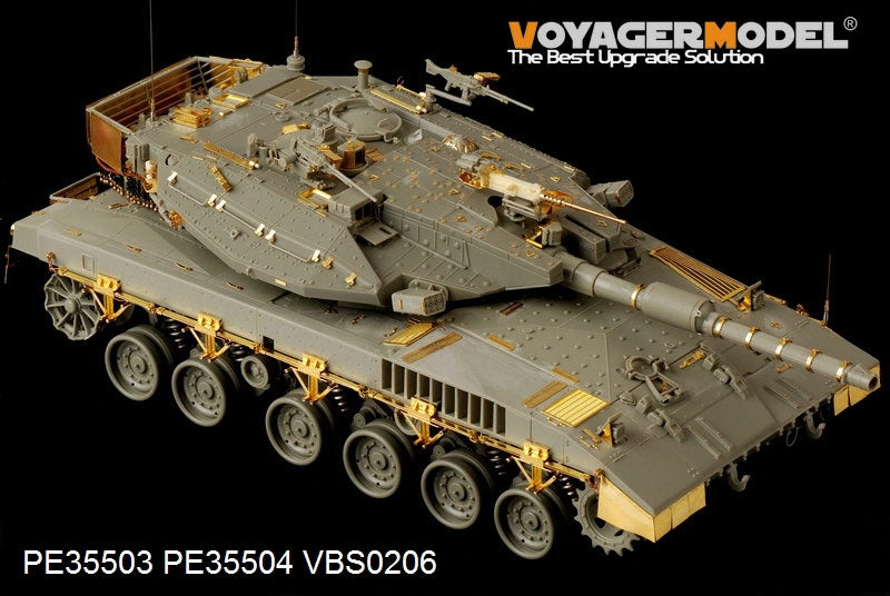 Voyager Model PE35504 IDF Merkava Mk.3D MBT side skirts For MENG TS-001 1/35 – image 3