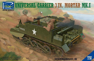 Riich Models RV35017 Universal Carrier 3 inch mortar Mk. I 1/35
