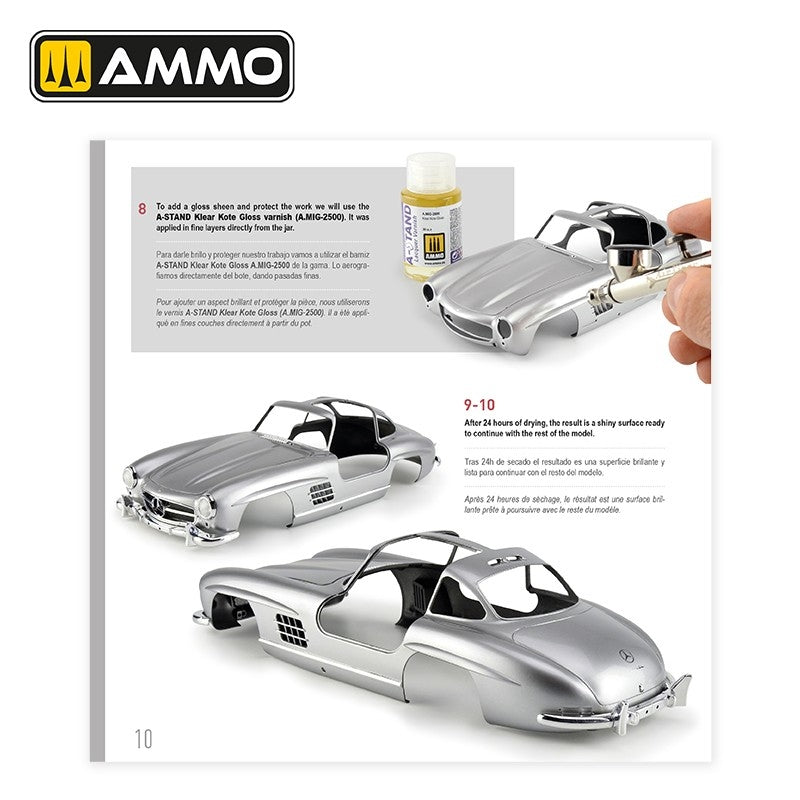 AMMO by Mig Jimenez 5231 THE WEATHERING TECHNICAL GUIDE 01 - Metallized (English, Castellano, Francais) – immagine 8
