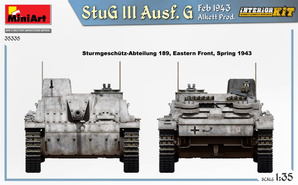 MiniArt 35335 StuG III Ausf. G Feb 1943 Alkett Prod. INTERIOR KIT 1/35 – immagine 8