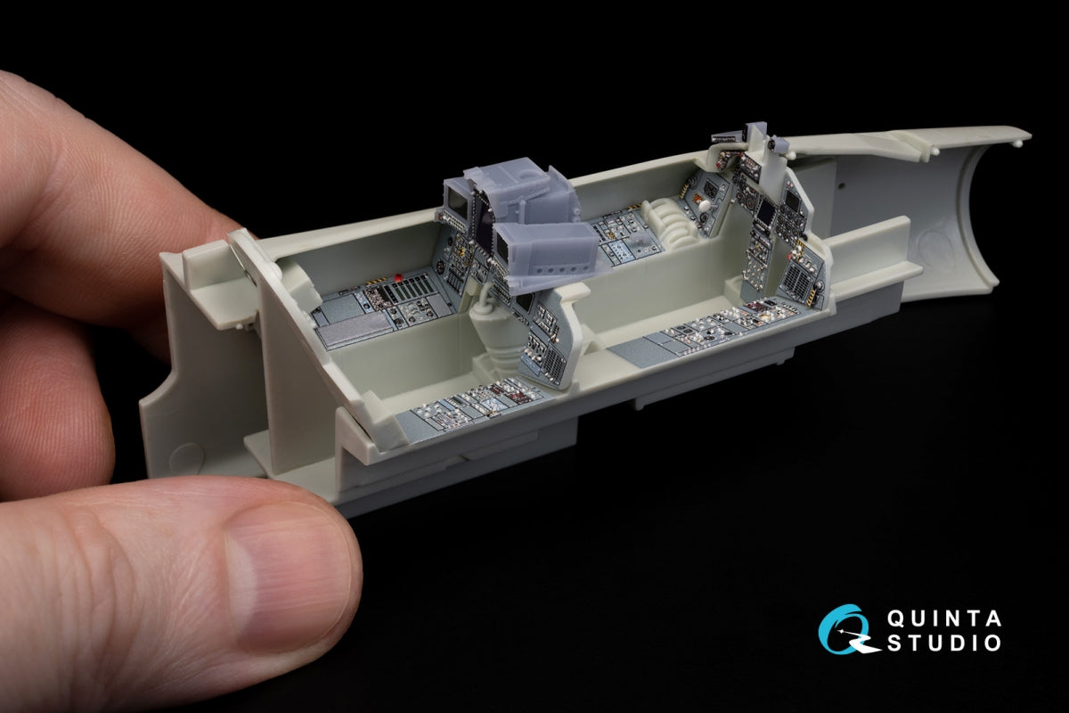 Quinta Studio QDS+48263 Tornado GR.4 3D-Printed coloured Interior on decal paper (Revell) (small version) (with 3D-printed resin parts) 1/48 – zdjęcie 15