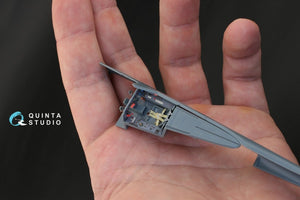 Quinta Studio QD48128 Fw 190 A-8/A-9 (R11) 3D-Printed &amp;amp; coloured Interior on decal paper (for Eduard kit) 1/48 – immagine 4
