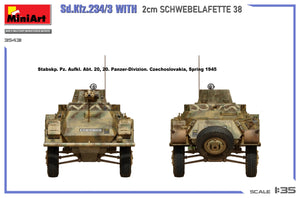 MiniArt 35431 Sd.Kfz.234/3 With 2cm Schwebelafette 38 1/35 – Bild 13