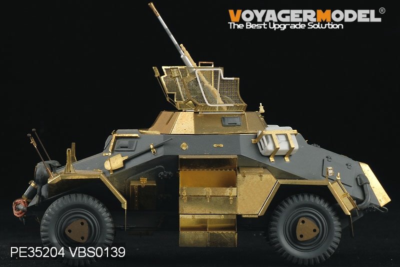 Voyager Model PE35204 WWII Sd.Kfz 222 4Rad for TAMIYA 1/35 – Bild 7
