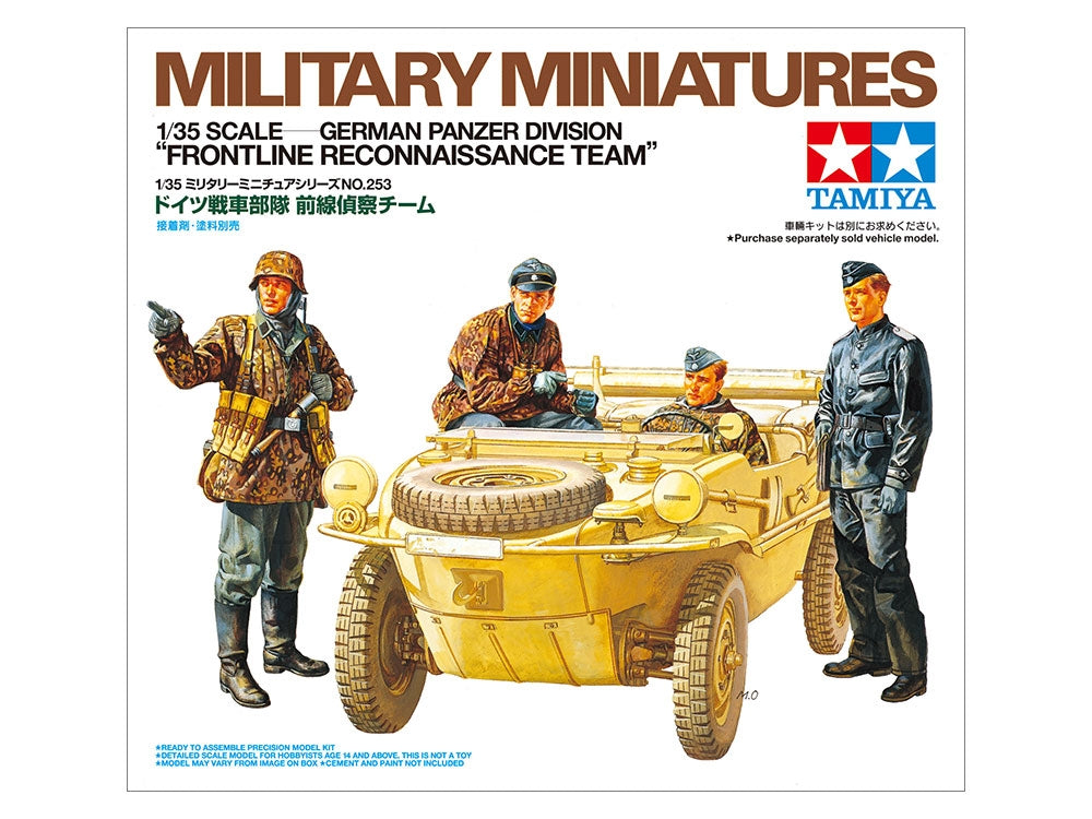 Tamiya 35253 German Panzer Division "Frontline Reconnaissance Team" 1/35