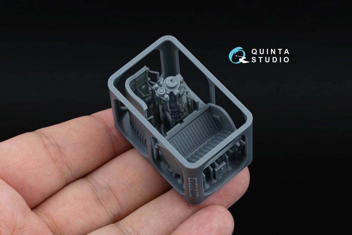 Quinta Studio QT72029 Ka-52/Ка-52М Engine with bay and cover, portside (Dream Model/Quinta) 1/72