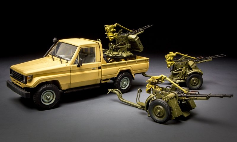Meng Model VS-005 PICKUP w/ZPU-2 1/35 – immagine 7