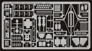 Eduard 35795 Sd. Kfz.251/7 Ausf. C Pioneerwagen 1/35 Dragon