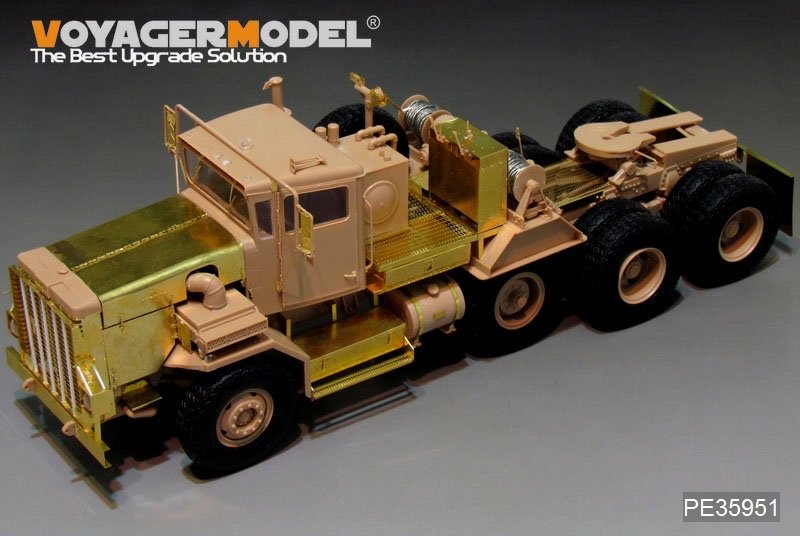 Voyager Model PE35951 Modern US Army M911 C-HET &amp;amp;M747 Heavy Equipment Semi-Trailer For MENG SS-013 1/35 – zdjęcie 18