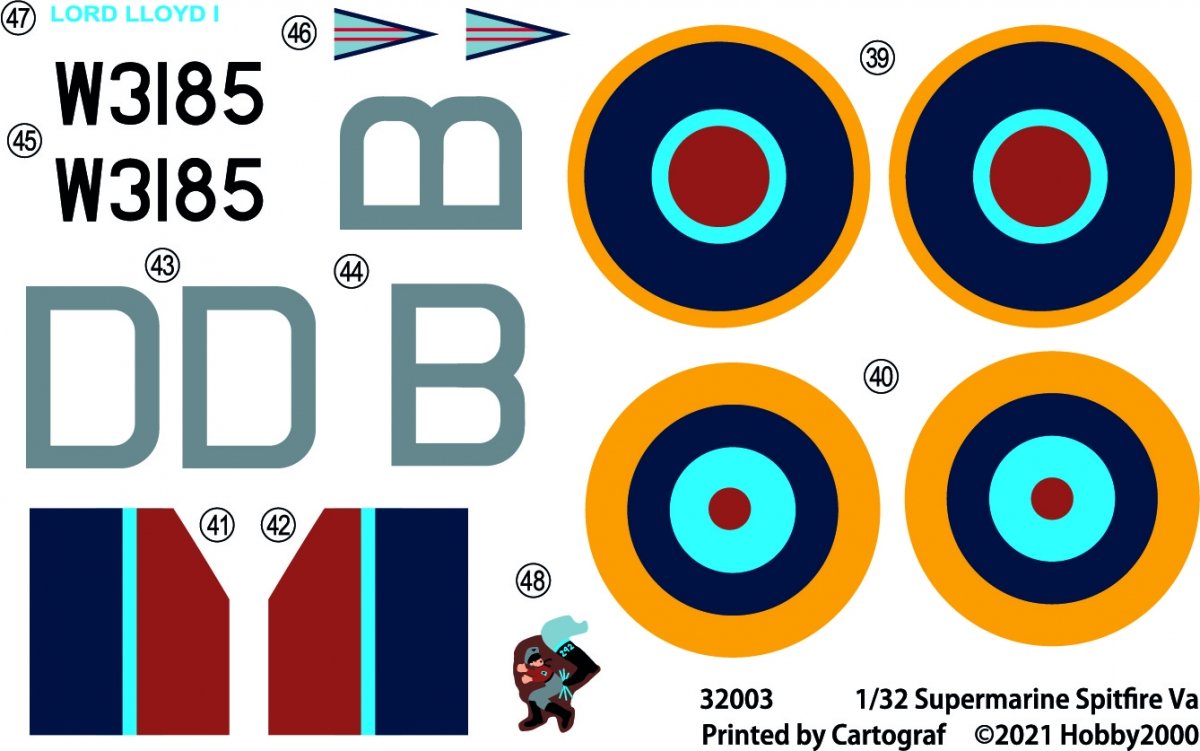 Hobby 2000 32003 Supermarine Spitfire VA 1/32 – imagen 4
