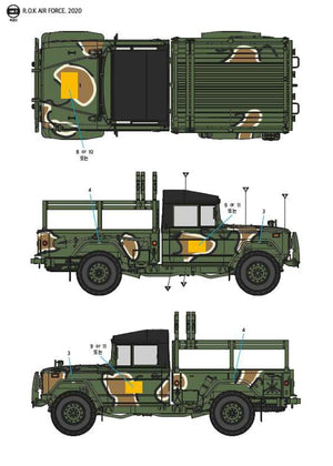 Academy 13551 R.O.K. Army K311A1 1/35 – zdjęcie 5