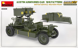 Miniart 39009 AUSTIN ARMOURED CAR 1918 PATTERN. BRITISH SERVICE. WESTERN FRONT. INTERIOR KIT 1/35 – immagine 8
