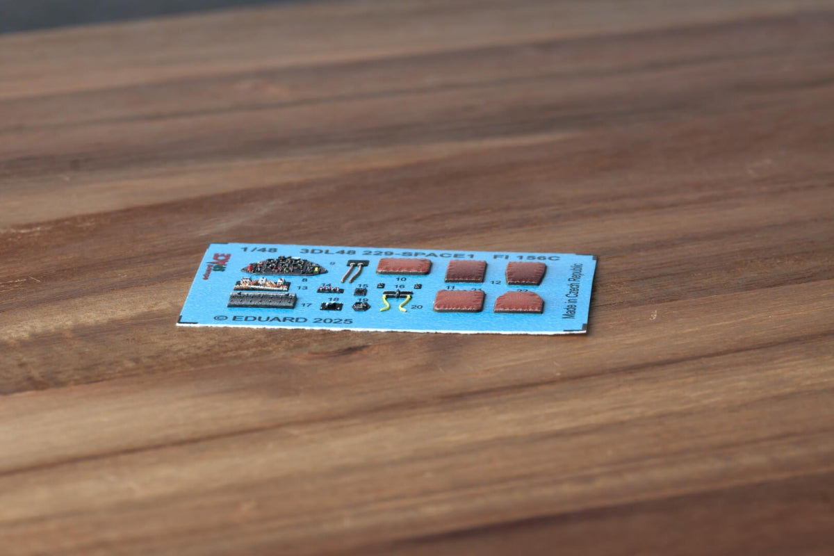Eduard 3DL48229 Fi 156C SPACE TAMIYA 1/48 – imagen 2