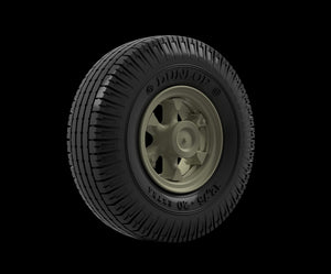 Panzer Art RE35-802 Vomag 8LR 9t truck Road wheels (Dunlop) 1/35 – Bild 2