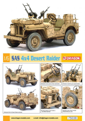 Dragon 75038 SAS 4x4 Desert Raider 1/6 – immagine 4