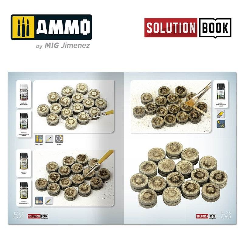 Ammo of Mig 6527 How to Paint WWII German Mid-War Vehicles SOLUTION BOOK 21 (Multilingual Book) – immagine 5