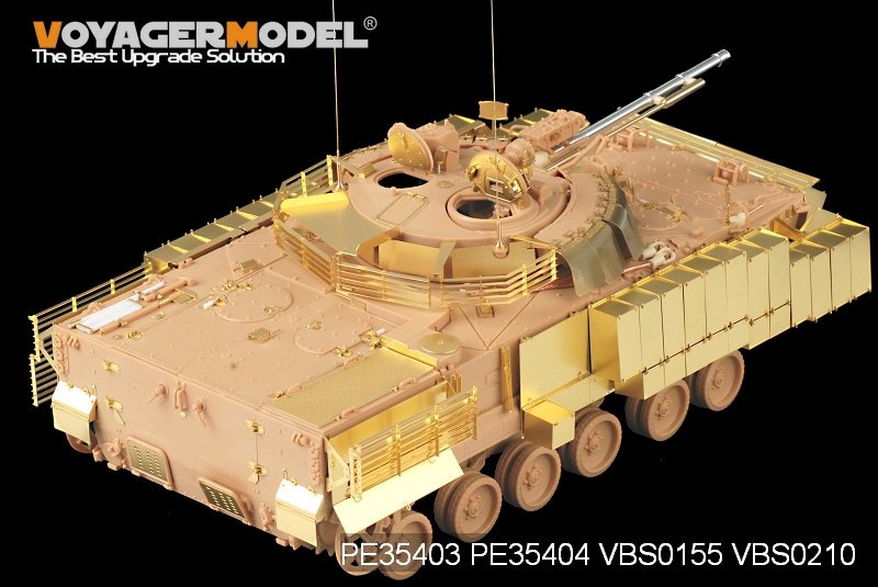 Voyager Model PE35403 Modern Russian BMP-3 MICV w/Slat Amour for TRUMPETER 00365 1/35 – immagine 2