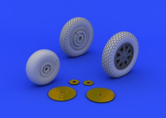 Eduard 648202 P-39 wheels early 1/48 EDUARD – Bild 3