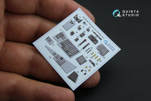 Quinta Studio QD32038 F-4E early/F-4EJ 3D-Printed &amp;amp; coloured Interior on decal paper (for Tamiya kit) 1/32 – zdjęcie 3