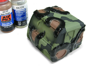 AK Interactive AK8076 CAMOUFLAGE ELASTIC PUTTY 80g – Bild 2