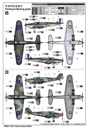 Trumpeter 05823 Fairey Fulmar Mk.II 1/48 – Bild 3