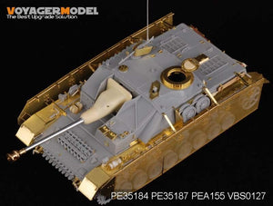 Voyager Model PEA155 WWII German StuG.IV &amp;quot;Thoma shields&amp;quot; wire mesh schürzen (For DRAGON Kit) 1/35 – Bild 2
