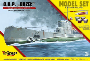 Mirage Hobby 840092 ORP &amp;#39;ORZEŁ&amp;#39; Polish Submarine 1939 1/400 Model set