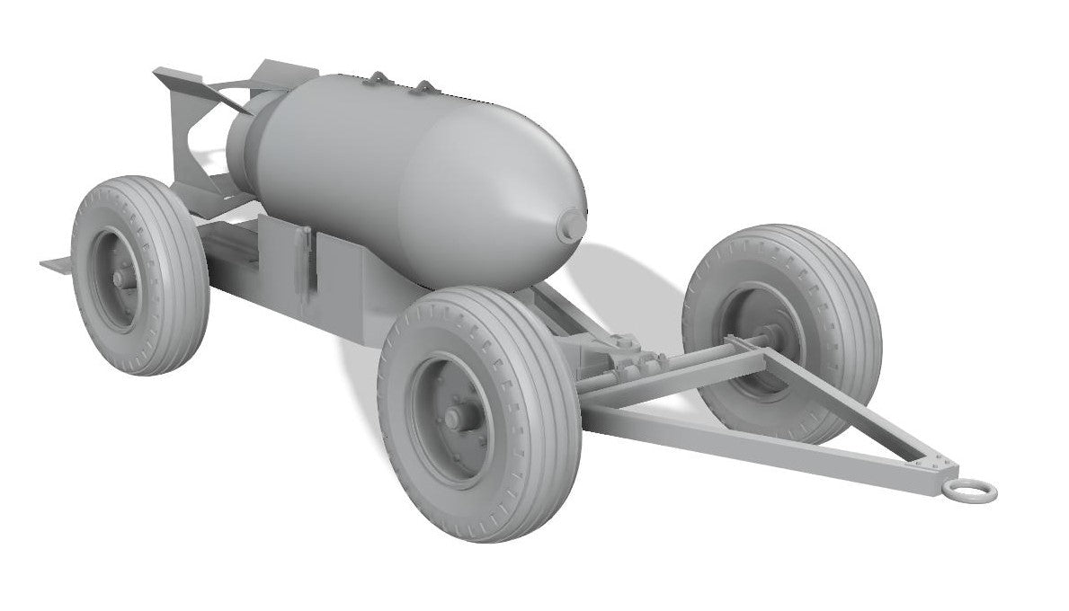 Thunder Model 32002 US Army Bomb Trailer Mark 2 1/32 – immagine 5