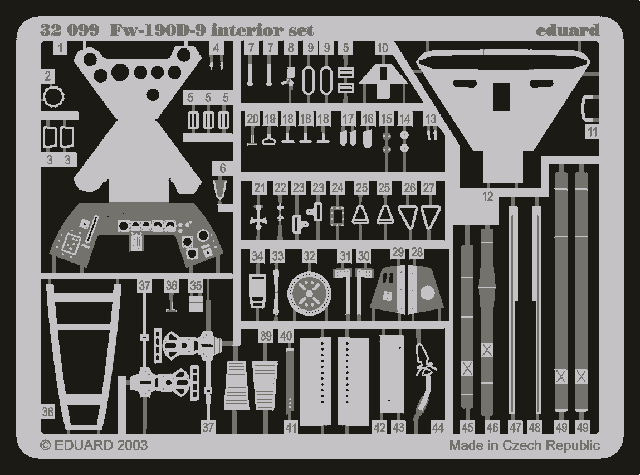 Eduard BIG3201 Fw 190D 1/32 Hasegawa – imagen 5
