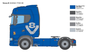 Italeri 3965 Scania 770 S V8 White Cab 1/24 – image 6