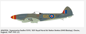 Airfix 06102A Supermarine Seafire F.XVII 1/48 – immagine 9