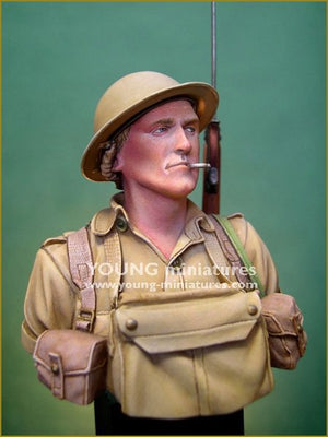 Young Miniatures YM1859 British Soldier Battle of EL ALAMEIN 1942 1/10 – Bild 3