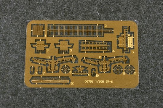 Trumpeter 06707 USS Yorktown CV-5 1/700 – imagen 8