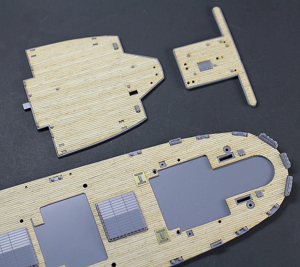 Hasegawa QG51 (72151) NYK Line Hikawa Maru Wooden Deck 1/350 – immagine 4