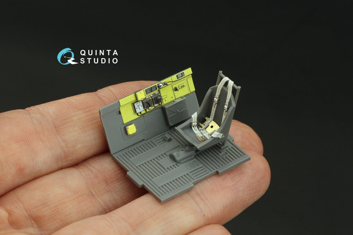 Quinta Studio QD48443 P-47B Thunderbolt 3D-Printed colored Interior on decal paper (Dora Wings) 1/48 – image 7