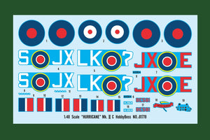 Hobby Boss 81778 HURRICANE Mk.ⅡC 1/48 – immagine 5